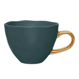Good Morning Cup - Blue Green 11cm