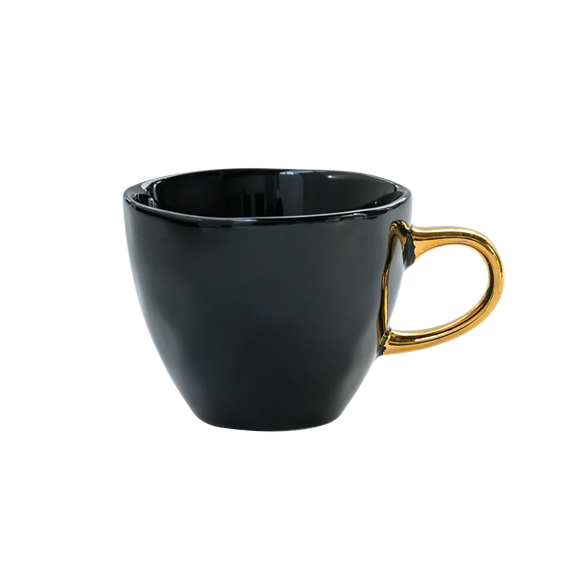 Good Morning Cup - Black 8.5cm