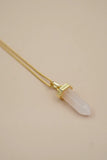 Cloud Nine Jewellery - Rose Quartz Aroha Necklace - Gold