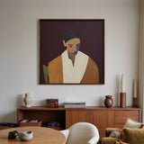 Rory – Hand Embelished Framed Canvas