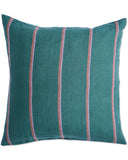 KIP & CO - Wakame Crush Stripe - Linen Euro Pillowcases 2P Std Set