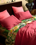 KIP & CO - Baroque Rose Linen Pillowcase - 2P Std