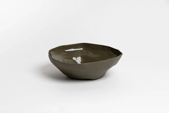 NED Collections - Haan Serving Bowl - Medium Olive