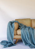 Hobo & Hatch - Amara Blanket/Throw - Ocean