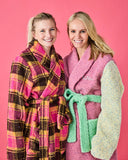 KIP & CO - Candy Lane Sherpa Robe - S/M