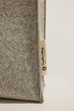 The Wool Bag - Navy Blue Lining