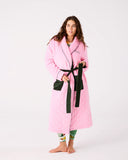 KIP & CO - Candy Pine - Quilted Velvet Robe - S/M