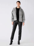 Esmaee - Weekender Jacket - Ash Chevron