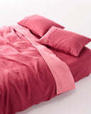 KIP & CO - Baroque Rose Linen Pillowcase - 2P Std