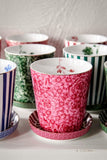 Pip Studio - Small Mug Set - Royal Flower Dark Pink & Tea Tip