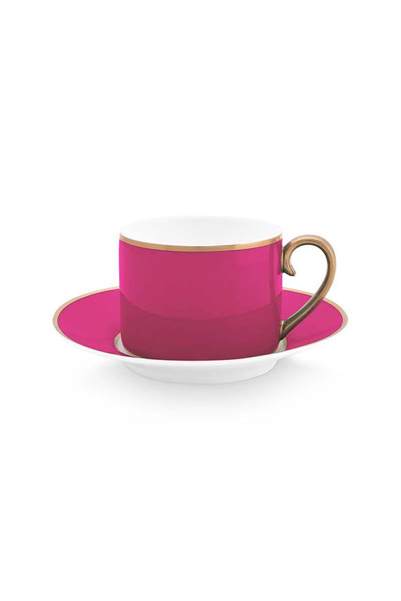 Pip Studio - Cup & Saucer - Pip Chique Pink/Gold 220ml