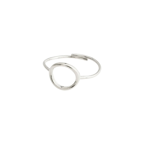Pilgrim - Lulu Recycled Stack Ring - Silver Plated