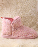 KIP & CO - Cupcake Sprinkle Adult Sherpa Boot