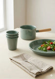 Enamel Pasta Plate 24cm - Tarragon