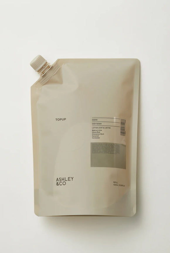 Ashley & Co - Homekeeping Insink - Lotus Leaf & Lustre - 1 Litre Top Up