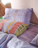 Kip & Co Santa Monica Tartan Linen Pillowcases - 2P Std Set