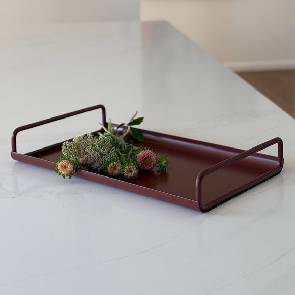 Ico Traders - All Day Tray - Chocolate Red