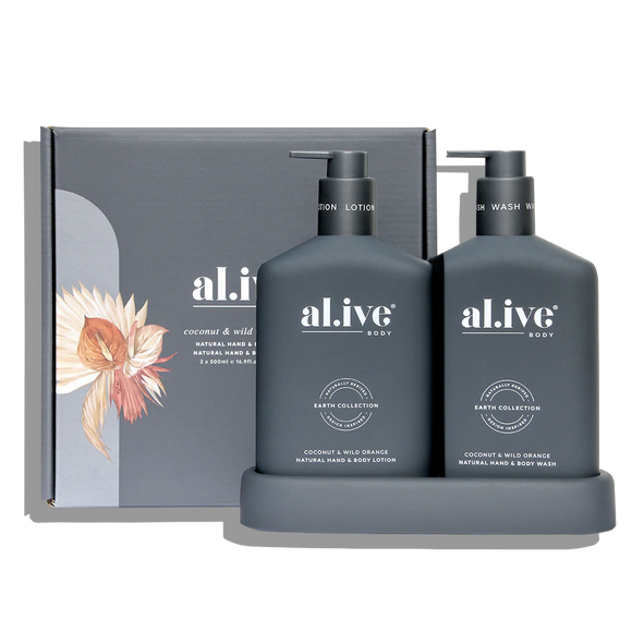 Al.ive Body - Coconut & Wild Orange - Wash & Lotion Duo