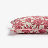 Bonnie & Neil - Flannel Flower Cushion Cover - Pink 60cm x 40cm
