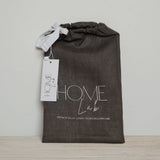 Home Lab - Deep Moss Linen Euro Single