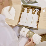 Al.ive Body - Kitchen Trio & Towel Gift Set - Lemon Myrtle & Honeydew