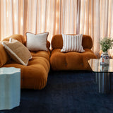 Bonnie & Neil - Linear Tan Cushion Cover - 50cm