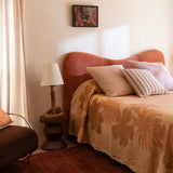 Bonnie & Neil - Linear Tan Cushion Cover - 50cm