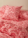 Bonnie & Neil - Petal Pink Linen European Pillowcases Set of 2