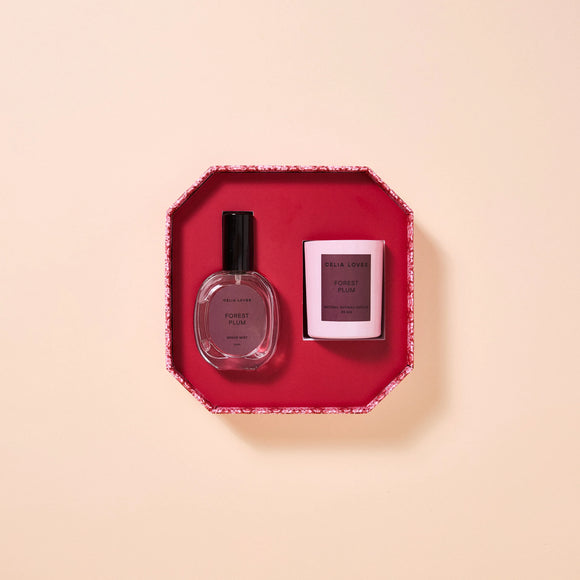 Celia Loves - Forest Plum - Candle & Room Spray Duo Set