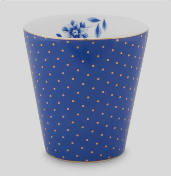 Pip Studio - Small Mug Set - Royal Dots Blue & Tea Tip