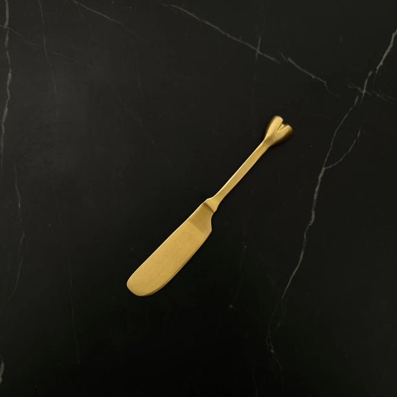 Nel Lusso - Heart Pate Knife - Brass