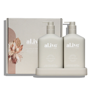 Al.ive Body - Coconut & Sea Cotton - Wash & Lotion Duo