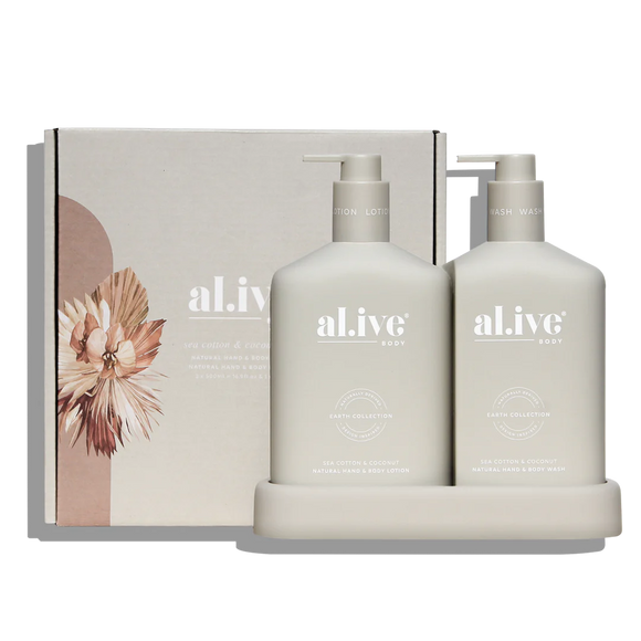 Al.ive Body - Coconut & Sea Cotton - Wash & Lotion Duo