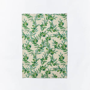 Bonnie & Neil - Olive Green Tea Towel