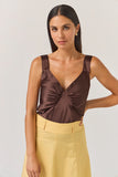 Tuesday - Riviera Top - Mocha