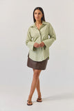 Tuesday - Mark Shirt - Emerald Stripe