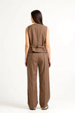 Tuesday - Wood Pants - Mini Houndstooth