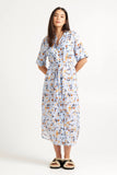 Tuesday - Julia Dress - Cornflower Print