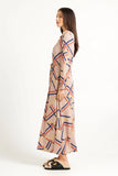 Tuesday - Nicola Dress - Herringbone Print