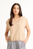Tuesday - Jasper Vest - Camel Cashmere