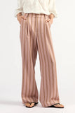 Tuesday - Boyfriend Pants - Rosewood Stripe