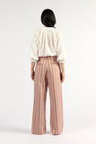Tuesday - Boyfriend Pants - Rosewood Stripe