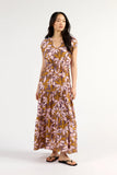Tuesday - Agne Dress - Amaranth Flower