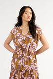 Tuesday - Agne Dress - Amaranth Flower