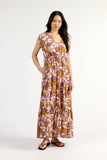 Tuesday - Agne Dress - Amaranth Flower