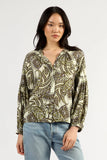 Tuesday - Gigi Top - Olive Paisley