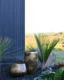 Maytime - Kelda Metal Pots Jarn Set 2 - Antique Gold
