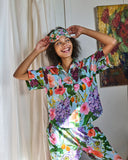 KIP & CO - Spring In The Air - Organic Cotton Short Sleeve Shirt & Pant Pyjama Set
