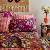 Sage x Clare - Heidi Linen Pillowcase Std Set - Mulberry