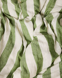KIP & CO - Moss Stripe - European Pillowcase 2P Set